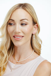GO GLAM BAROQUE PEARL EARRINGS